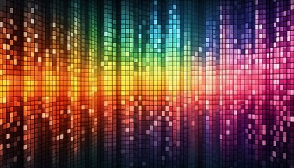 Obraz premium Texture, graphics, pixel, pixel art, pixel art, game-like, design, background material, background image, digital, Generative AI