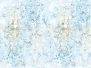 Fototapeta premium Abstract Light Blue Watercolor Texture Background