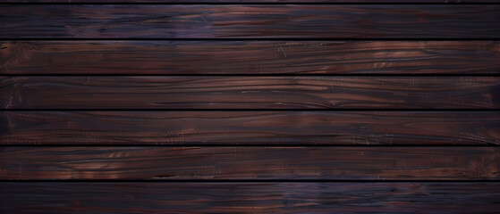 Naklejka premium Dark wooden planks texture background