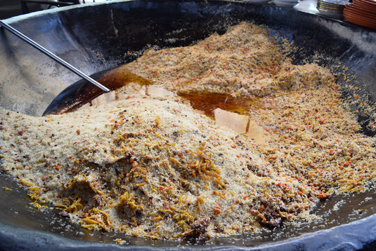 Palov (Osh), which is one of Uzbek cuisine