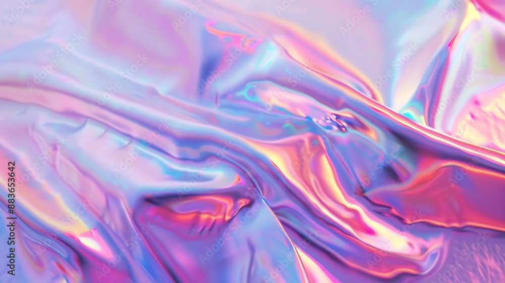 Poster grainy iridescent holographic gradient background psychedelic colourful pattern for your business an