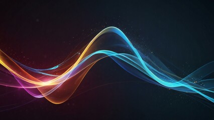 abstract background with smoke