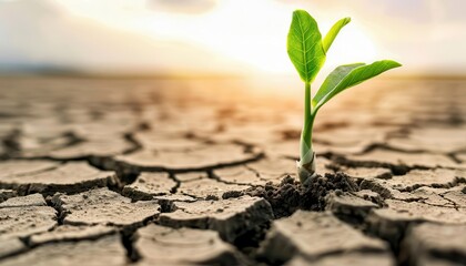 Droughtstricken farmland with cracked soil, agricultural challenges
