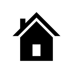 House vector icon. simple flat black trendy style illustration for web and app on white background..eps