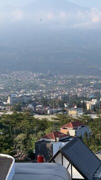 Portrait of Urban Settlements in Mountainous Terrain in East Java, Indonesia