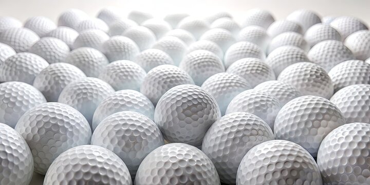 Golf Ball Texture Closeup A Pile of White Dimpled Spheres, golf , dimple , white , texture