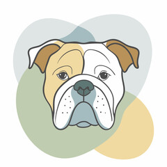 Art & Illustration bulldog silhouette
