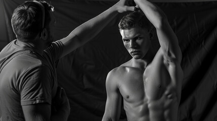 Photographer and Model