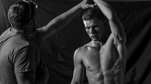 Photographer and Model - Powered by Adobe