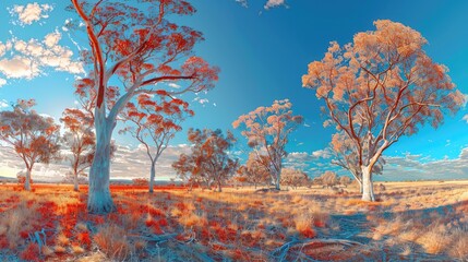 Fototapeta premium autumn in the forest