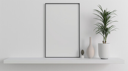 white interior with a window