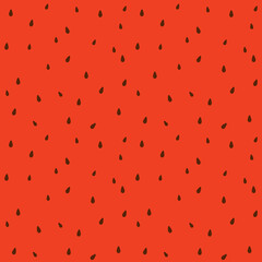 Seamless watermelon background. Watermelon texture. Red watermelon background.