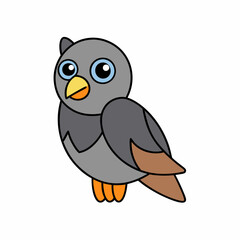  Cuckoo icon Vector Illustration on white background