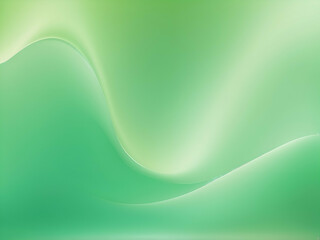 abstract glowing Beautiful light green gradient background smooth texture
