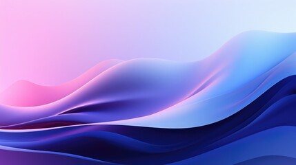Gradient purple liquid abstract wave blue background