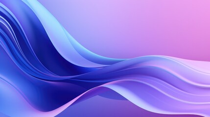 Gradient purple liquid abstract wave blue background