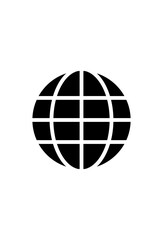 simple internet icon. web symbol