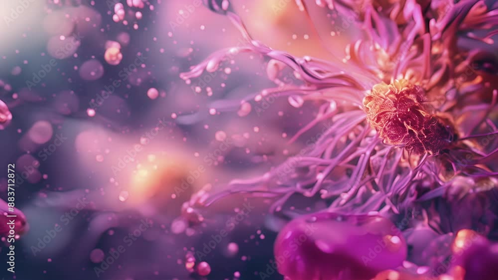Aufkleber the delicate yet powerful movement of cilia on a single cell a reminder of the incredible capabiliti