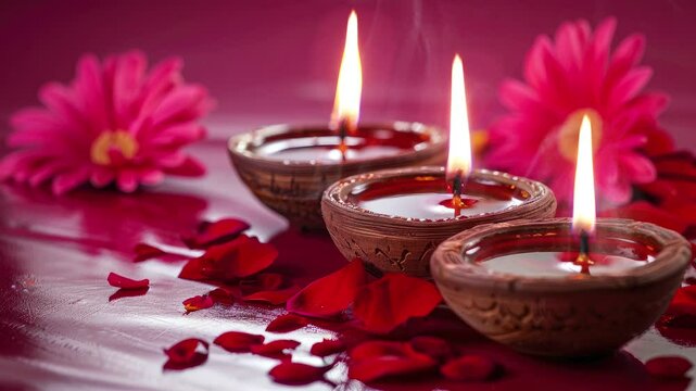 Diwali festival of lights tradition Diya oil lamps