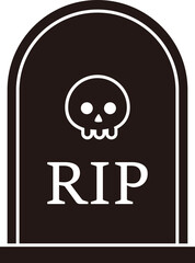 Halloween tombstone silhouette vector
Halloween grave vector silhouette image