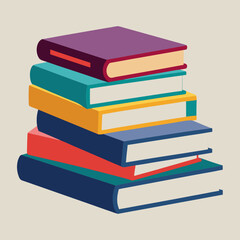 Book icon vector illustration on white background