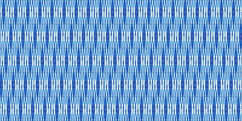 Masculine ikat stripe irregular linear shirting border. Modern menswear broken line effect fashion edging print.