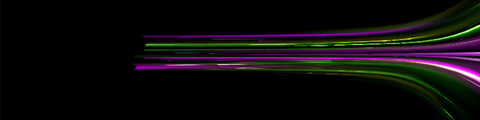 Modern abstract high-speed motion effect. Futuristic dynamic motion technology. Motion pattern for banner or poster design background idea. Vector