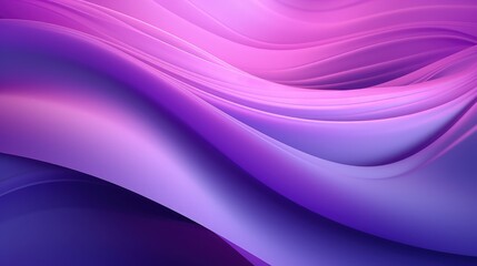 Smooth dynamic abstract waves and lines in lilac pink and purple