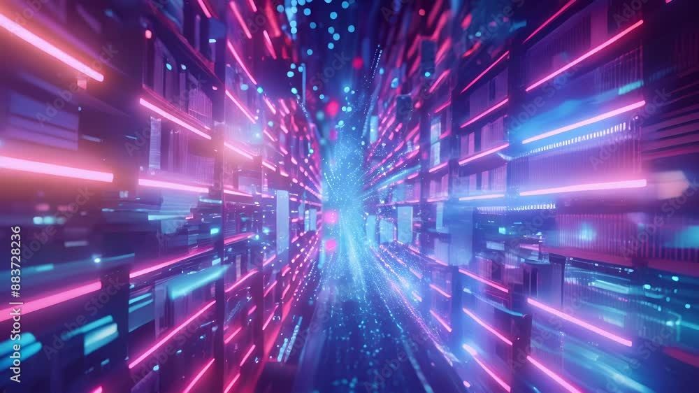 Poster digital libraries and archives that utilize 5g connectivity to provide access to a vast collection o