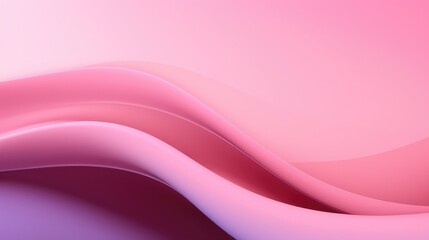 Waves pink gradient background design