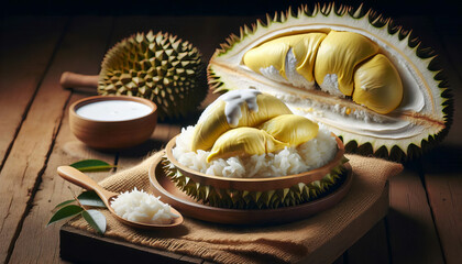 Durian fruit Thailand durian tree