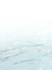 Hand Painted Oil Paint, Acrylic Ink Brush Texture Blue Background, Hand Drawn Brushstrokes Minimalist Wallpaper