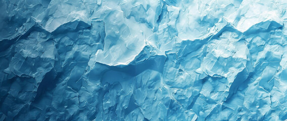 Obraz premium ice wall texture, top view, blue color