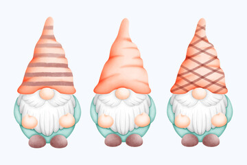 Cute Watercolor Fall Clipart - Download Cozy Autumn Illustration