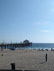 Obraz premium pier on the beach