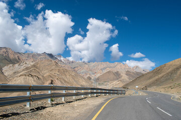 amazing landscape ,roadways ,and mesmerizing beauty of Leh , India