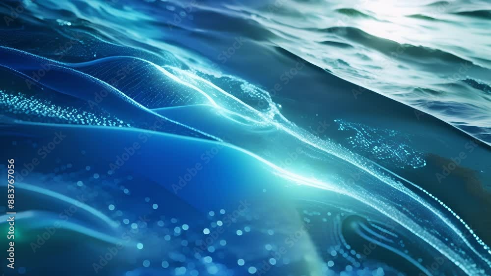 Poster sensors on beaches provide realtime data on water quality and temperature allowing officials to take