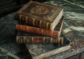 Vintage book collection