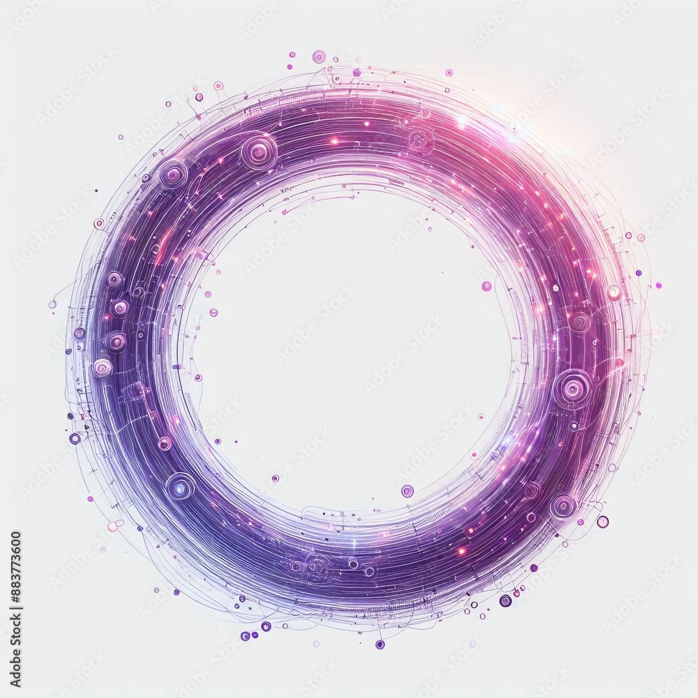 Poster abstract background with perfect for a design purple circle isolated solid background