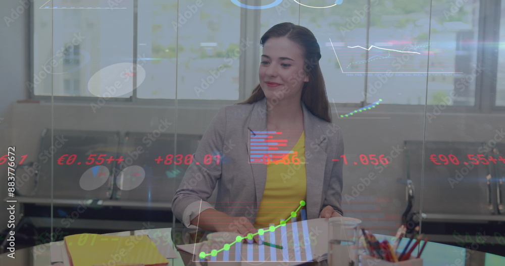Poster image of data processing over diverse students
