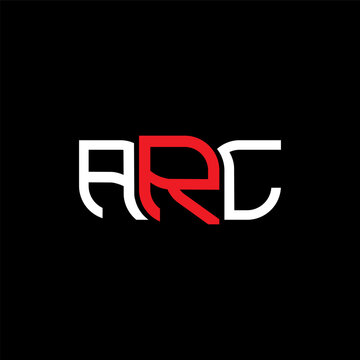 ARL logo design, ARL simple and modern logo. ARL luxurious alphabet design