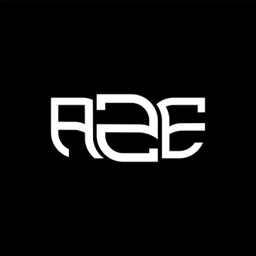 AZE logo design, AZE simple and modern logo. AZE luxurious alphabet design