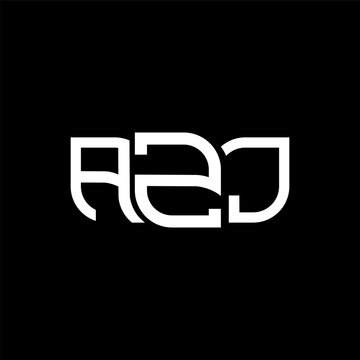 AZJ logo design, AZJ simple and modern logo. AZJ luxurious alphabet design