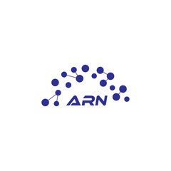 ARN letter logo design on white background. Creative  modern ARN letter logo design. Vector design.