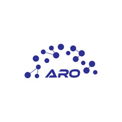 ARO letter logo design on white background. Creative  modern ARO letter logo design. Vector design.