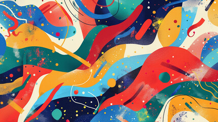 Modern illustration of an abstract card background in modern style Wallpaper design