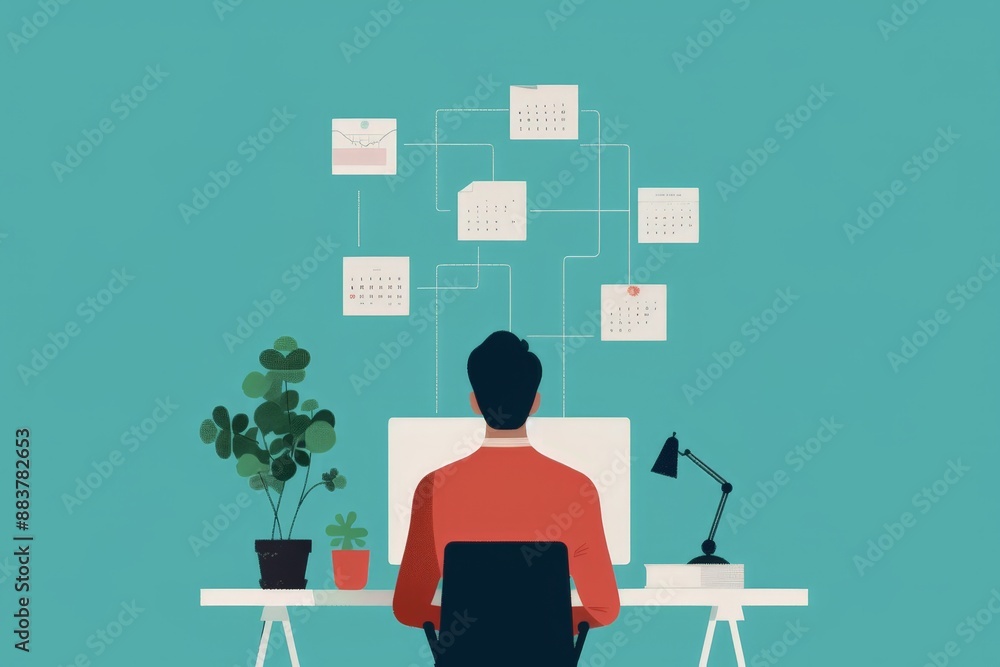 Poster virtual team management: organizing tasks and meetings efficiently