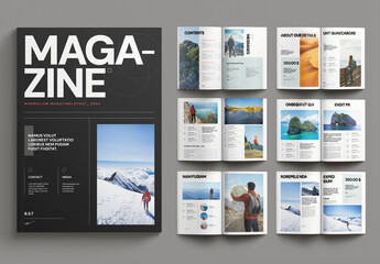 Travel Magazine Template