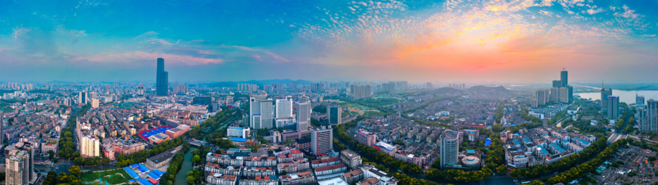Urban Scenery of Zhenjiang City, Jiangsu Province, China