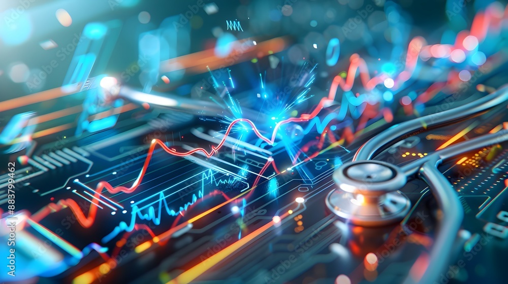 Aufkleber pulse oximeter display with zorapterans symbolizing precision and reliability in healthcare monitori